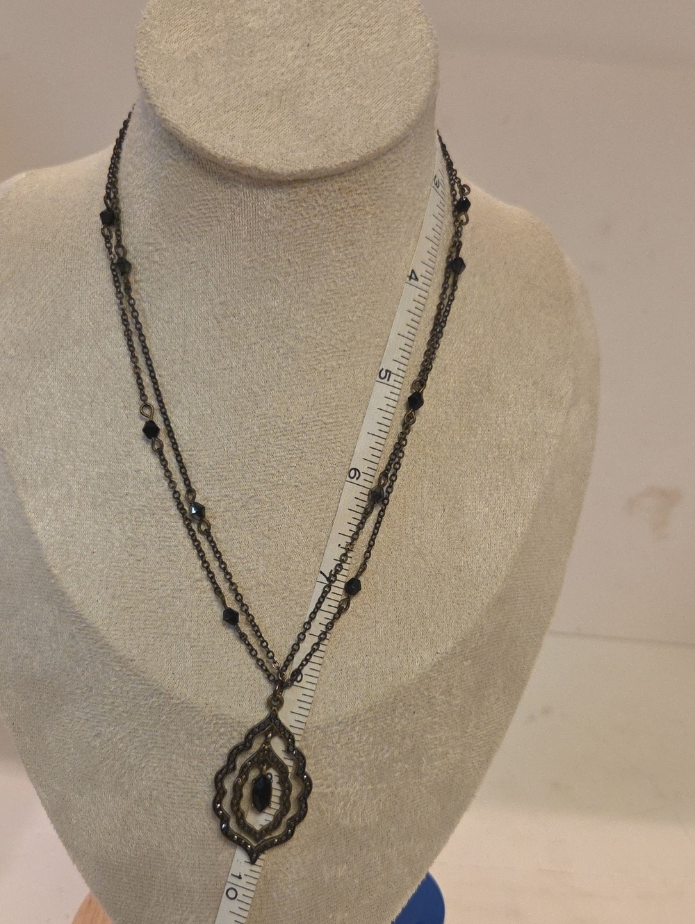 Lia Sophia Whimsigoth Bronze Necklace.
